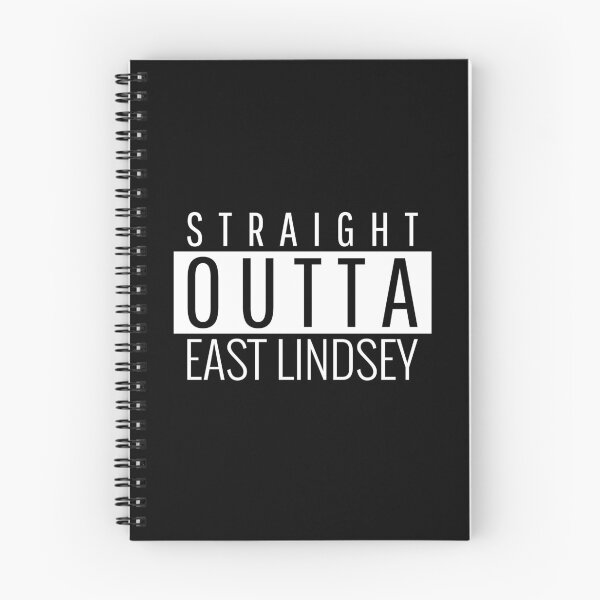 Item preview, Straight Outta East Lindsey  designed and sold by Teelogic.