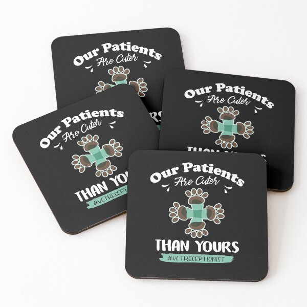 Item preview, Our Patients Are Cuter Than Yours Vet Receptionist designed and sold by Dressed For  Duty.