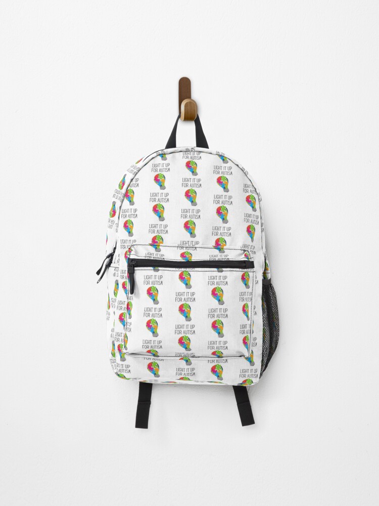 Thumbnail 1 of 3, Backpack, High Functioning Autism designed and sold by WorldPrintTees.