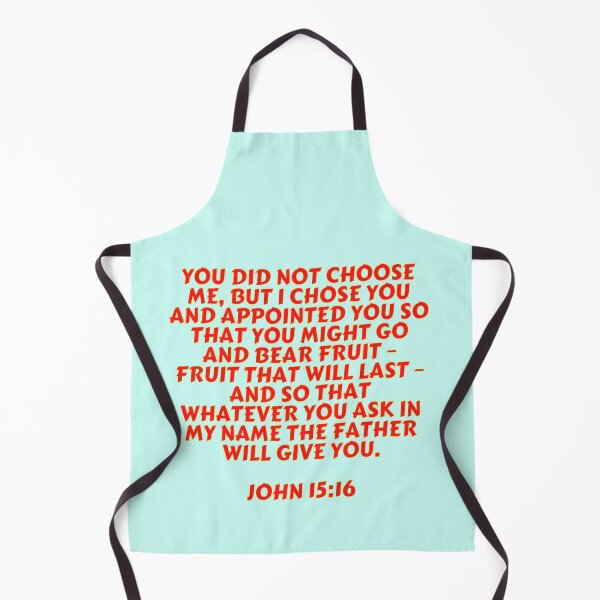 Item preview, Bible Verse John 15:16 designed and sold by Prayingwarrior.
