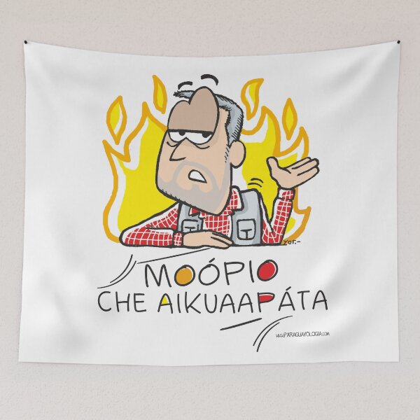 Item preview, Moópio che aikuaapáta designed and sold by Paraguayo-logia.