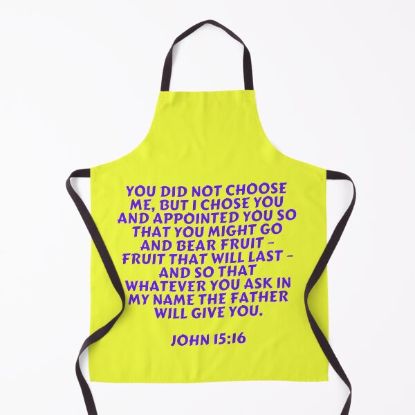 Item preview, Bible Verse John 15:16 designed and sold by Prayingwarrior.