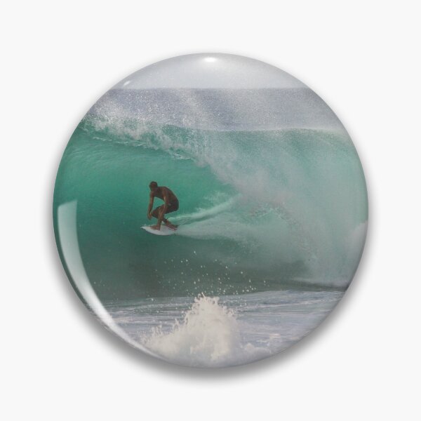 Item preview, Surfing the Tube Riding Surfboard in Huge Surf designed and sold by Jaydee001.