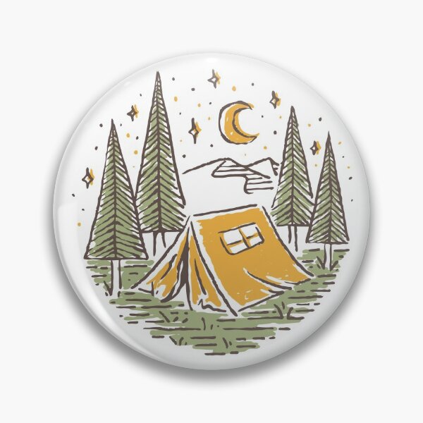 Artikelvorschau, Camping in Nature Line Monoline entworfen und verkauft von VerboShop.