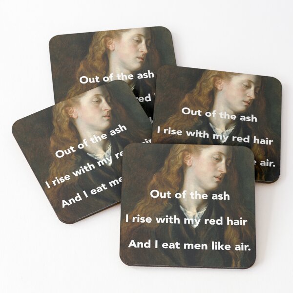 Item preview, Sylvia Plath - On Rebirth designed and sold by VioMil.
