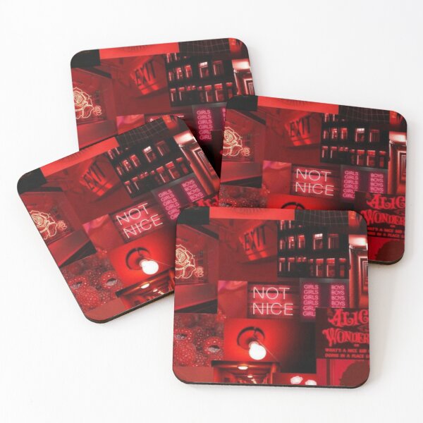 Item preview, red aesthetic collage  designed and sold by stickscrunch.