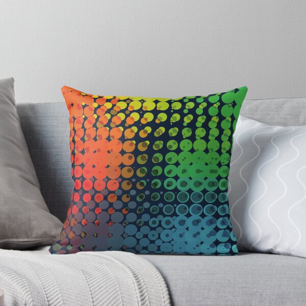 Item preview, Retro polka dots geometric multicolor seamless pattern designed and sold by cutecrazytshirt.