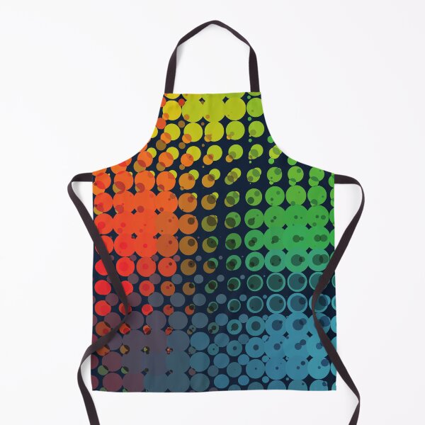 Item preview, Retro polka dots geometric multicolor seamless pattern designed and sold by cutecrazytshirt.