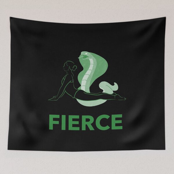 Item preview, Fierce Cobra Yoga Pose designed and sold by Crafty-Mornings.