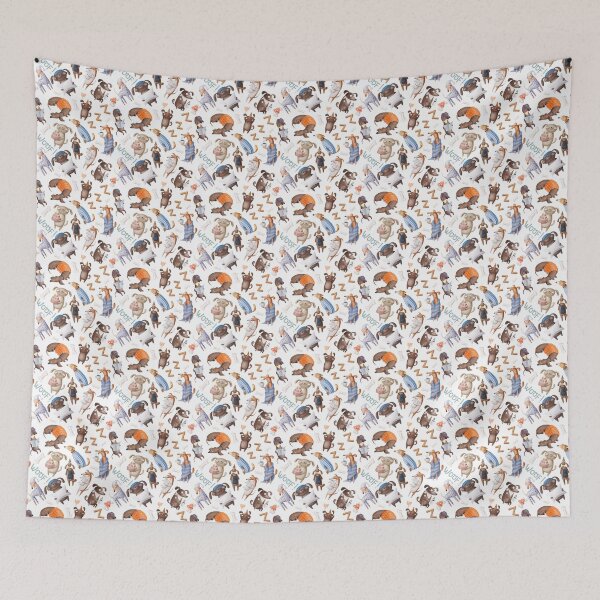 Item preview, Dogs Pattern 5 designed and sold by dog-gone-it.