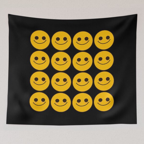 Item preview, Happy Face Pattern  designed and sold by TheDoggoDraws.