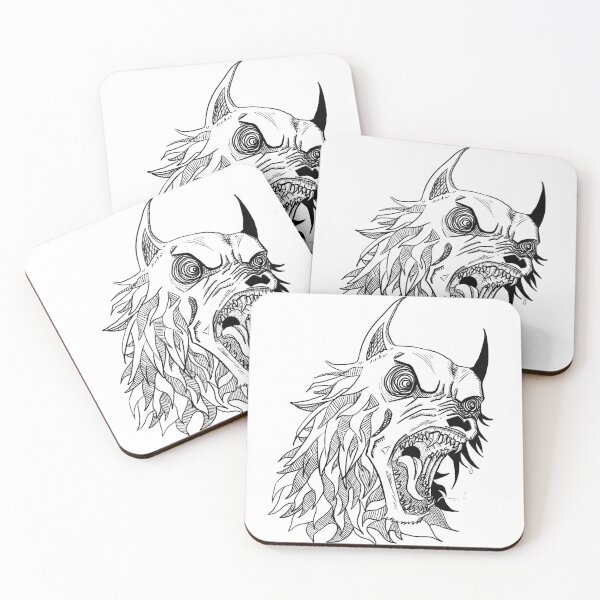 Item preview, Wolf - Snarl designed and sold by InkyBlueRose.