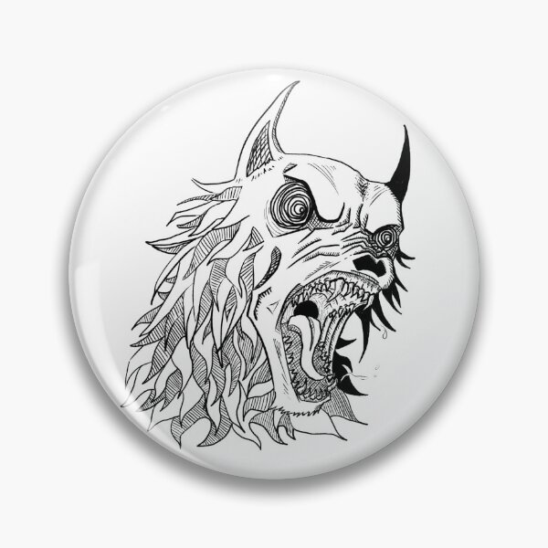 Item preview, Wolf - Snarl designed and sold by InkyBlueRose.