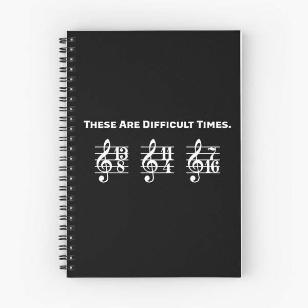 Item preview, These Are Difficult Times Music designed and sold by creatormoose29.