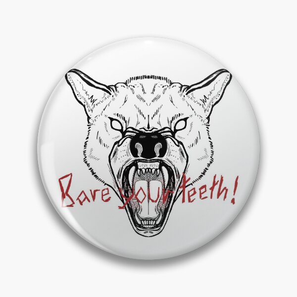 Item preview, Bare Your Teeth!  designed and sold by InkyBlueRose.