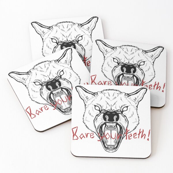 Item preview, Bare Your Teeth!  designed and sold by InkyBlueRose.