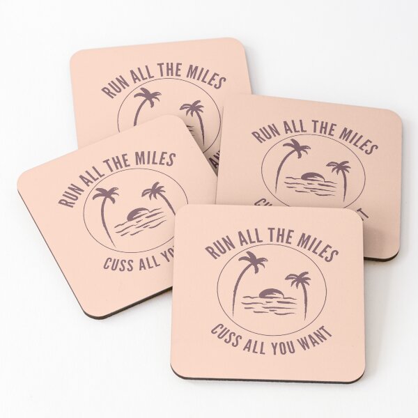 Item preview, RUN ALL THE MILES, CUSS ALL YOU WANT designed and sold by Damitparasayo.
