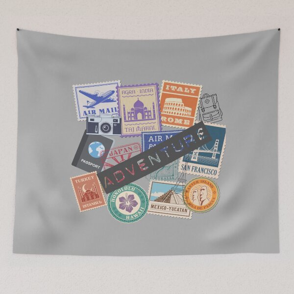 Item preview, Adventure - Travel the World designed and sold by lakecreekwear.