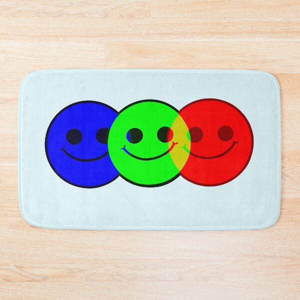 Item preview, RGB Smiling Faces  designed and sold by TheDoggoDraws.