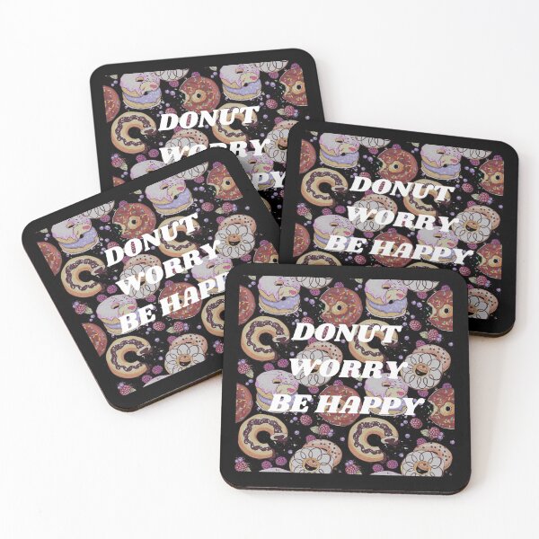 Item preview, Donut Worry Be Happy  designed and sold by Crafty-Mornings.