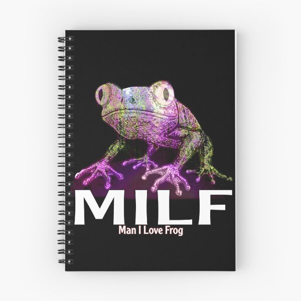 Item preview, MAN I love frogs MILF designed and sold by Bombari7.