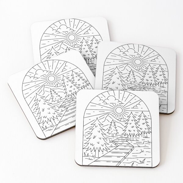Item preview, Adventure in the Nature Monoline designed and sold by VerboShop.