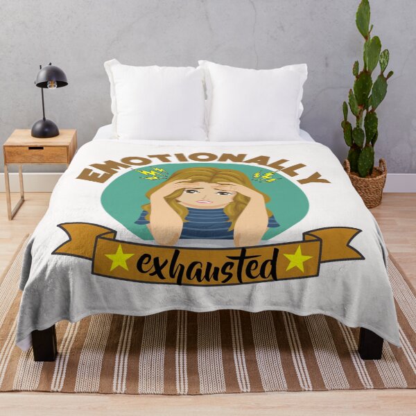 Artikelvorschau, Emotionally Exhausted entworfen und verkauft von dogcuddleralert.