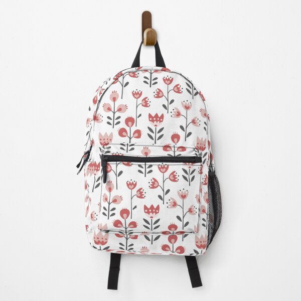 Item preview, Seamless pattern of simple flowers in folk style designed and sold by Red-ElYoubi.
