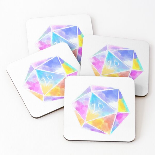 Item preview, Watercolor Nat 20 designed and sold by CaptainAlfredo.
