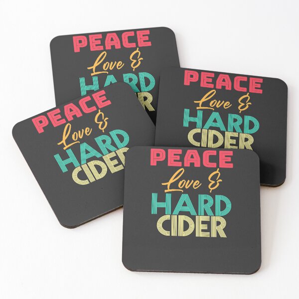 Item preview, Peace Love And Hard Cider Hard Cider Lover Gift designed and sold by EricJP.