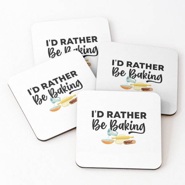 Item preview, ' i'd Rather Be Baking ' Gift For Bakers And Baking Lovers designed and sold by Vibe by Flow.