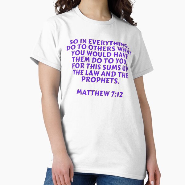 Item preview, Bible Verse Matthew 7:12 designed and sold by Prayingwarrior.