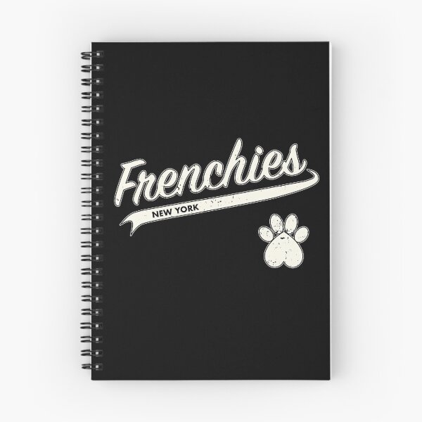 Item preview, Team Frenchies Mom - Retro Baseball Jersey - Paw accent - Vintage White lettering designed and sold by 8PawsStudio.