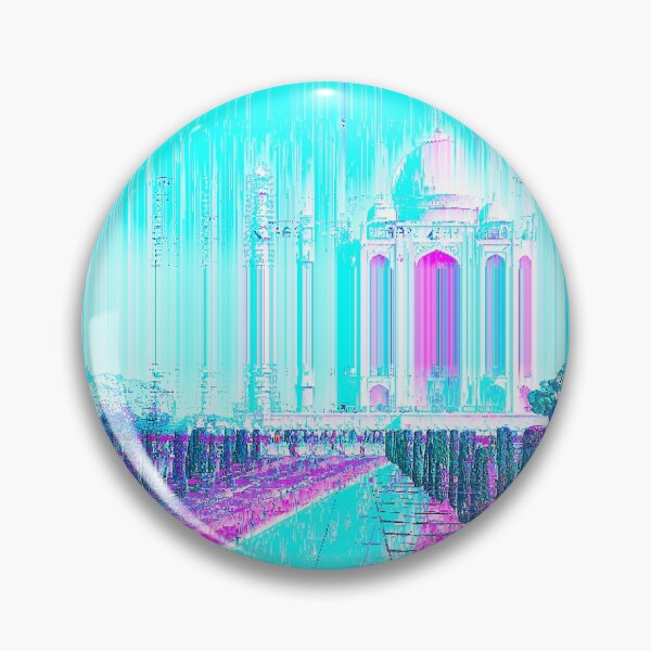 Item preview, Taj Mahal Vaporwave Glitch Art designed and sold by glitchhub.