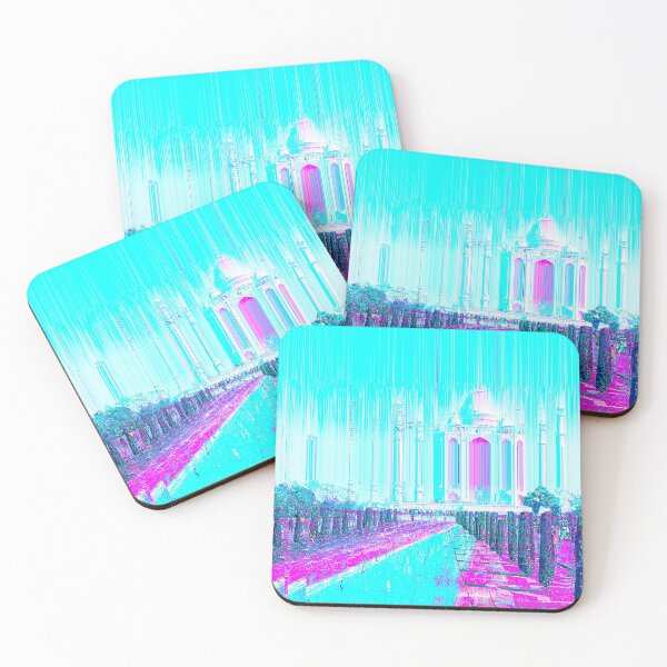 Item preview, Taj Mahal Vaporwave Glitch Art designed and sold by glitchhub.