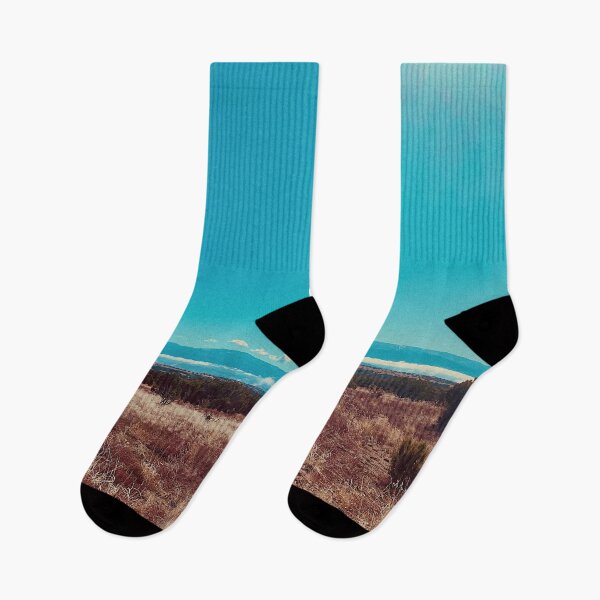 Item preview, Desert Grass Mountain Range View New Mexico designed and sold by Superior-Prints.
