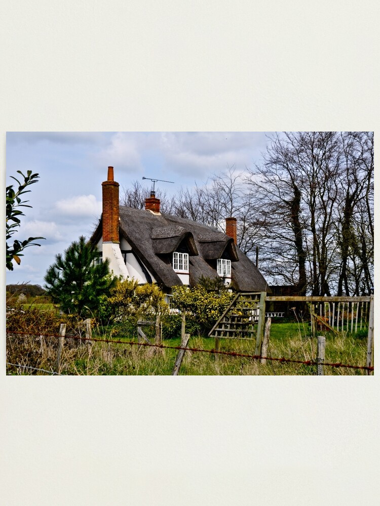 Alternate view of English Cottage Photographic Print