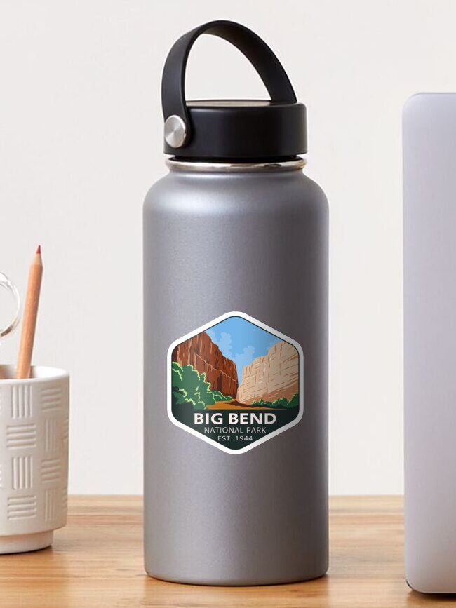 Thumbnail 1 of 3, Sticker, Big Bend National Park designed and sold by Home-Spirit.