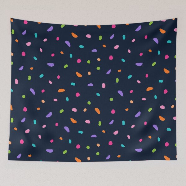 Item preview, Multicolor irregular dots pattern designed and sold by cutecrazytshirt.