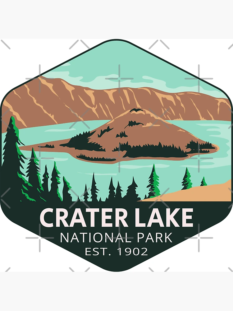 Crater Lake National Park Magnet for Sale by Home-Spirit
