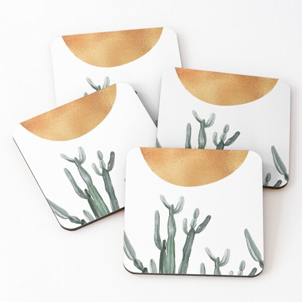 Item preview, simple desert and cactus design  designed and sold by Mohanas.