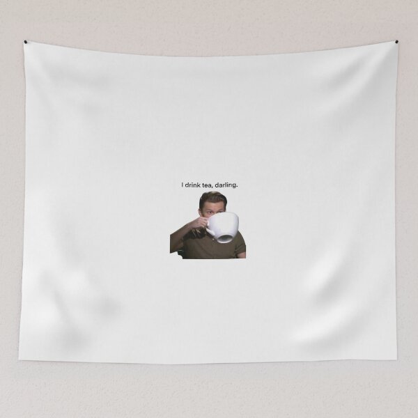 Item preview, Tom Holland “I drink tea, darling” designed and sold by PricklyPoppy.