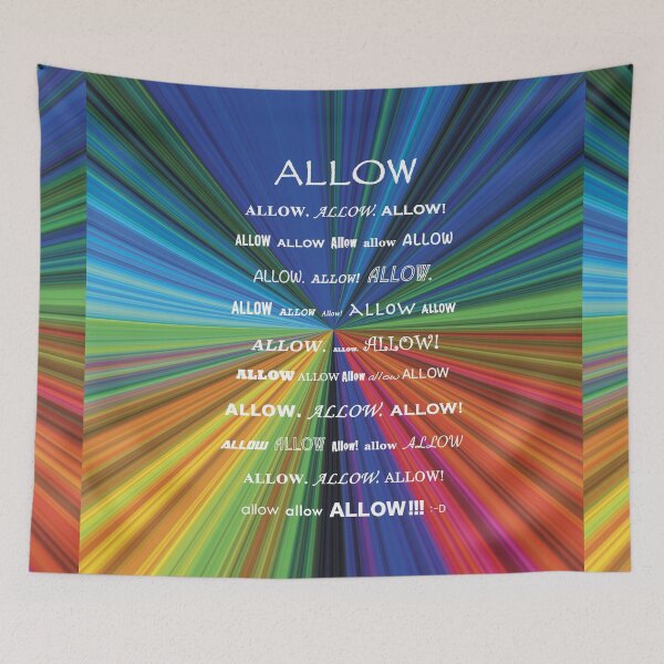 Item preview, ALLOW and MANIFEST! designed and sold by Born2Glow.