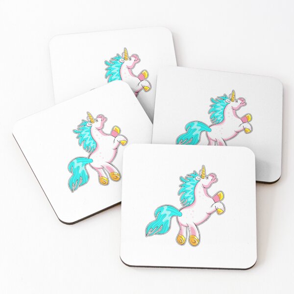 Item preview, Cute Unicorn Flying Unicorn designed and sold by TheImperfecto.