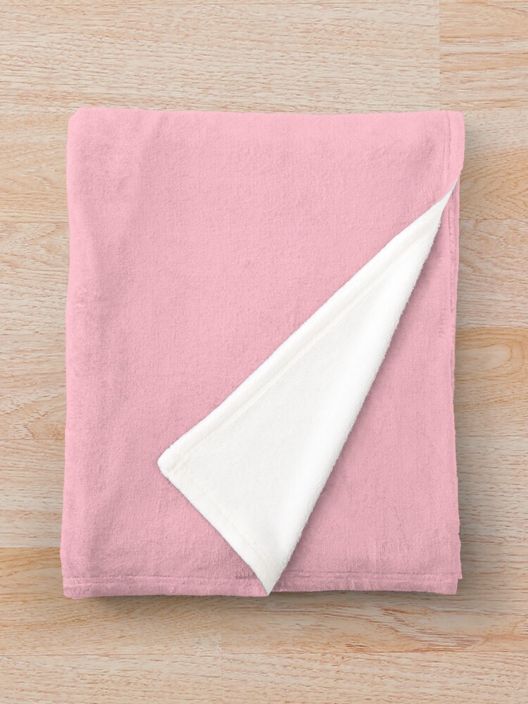 Thumbnail 3 of 6, Throw Blanket, Pink designed and sold by Person-VIP.