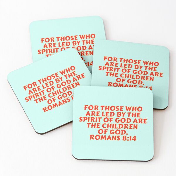 Item preview, Bible Verse Romans 8:14 designed and sold by Prayingwarrior.