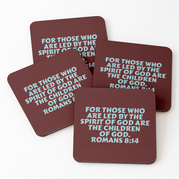 Item preview, Bible Verse Romans 8:14 designed and sold by Prayingwarrior.