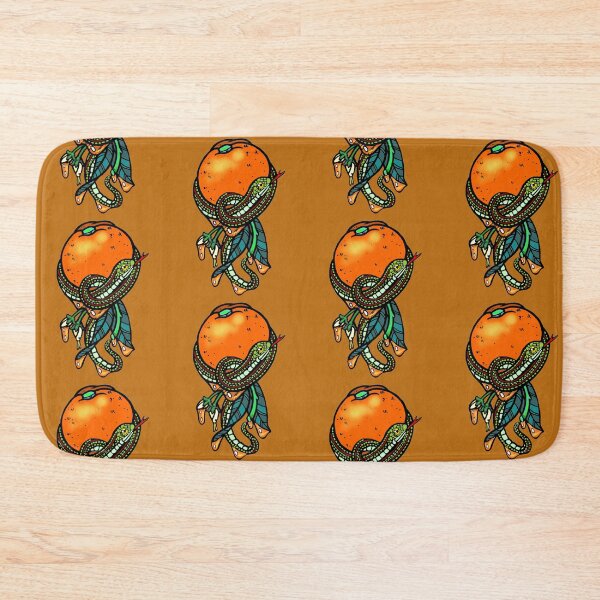 Item preview, Orange and Garter Snake  designed and sold by sandpiperstudio.