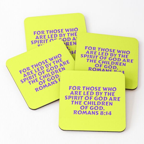 Item preview, Bible Verse Romans 8:14 designed and sold by Prayingwarrior.