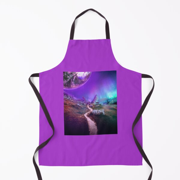 Item preview, aurora light in mountains designed and sold by Prashant9090.
